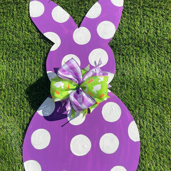 Polka Dot Bunny - Etsy