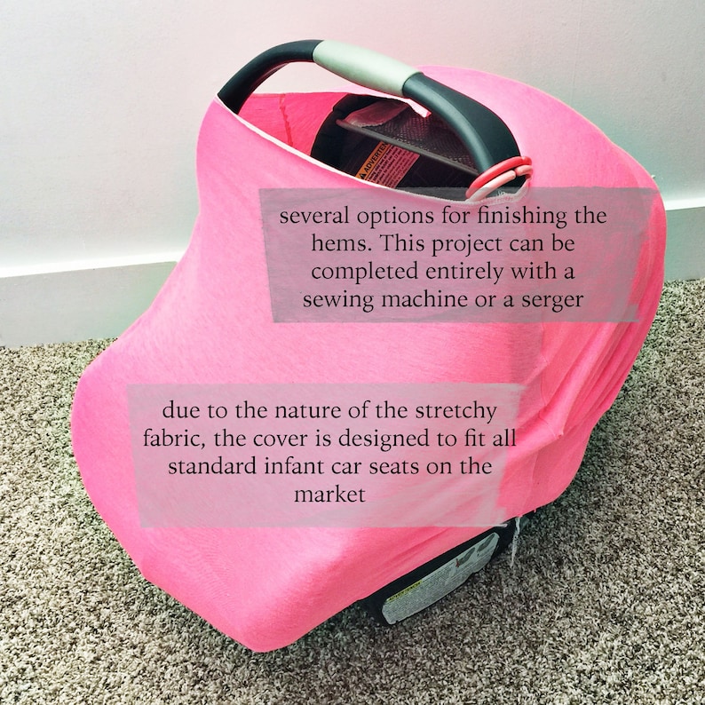 Sewing Pattern PDF the Stretchy Car Seat COVER Pattern Etsy