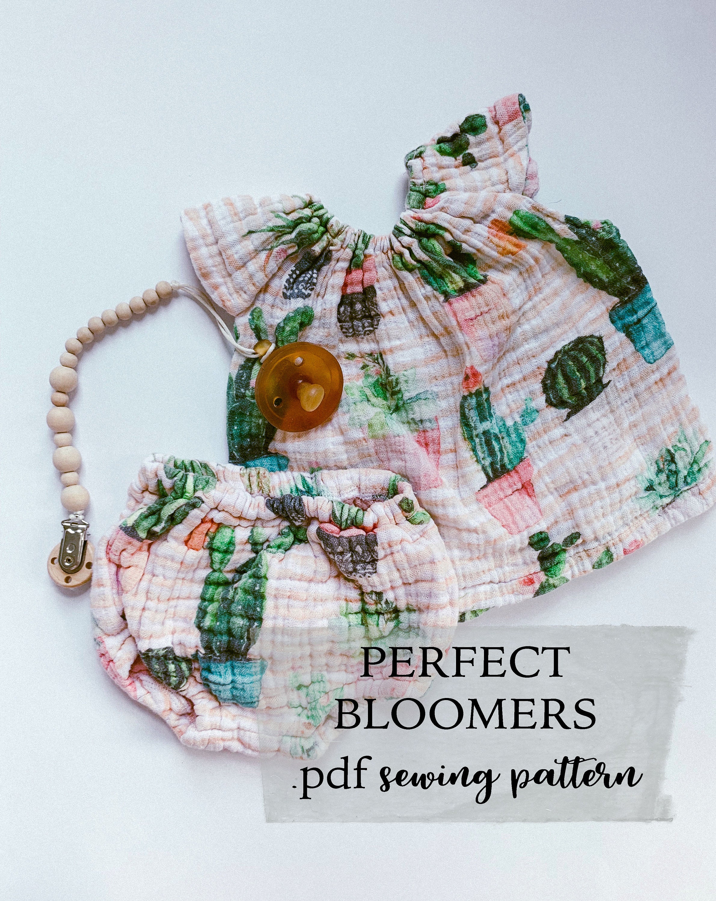 The PERFECT BLOOMERS SEWING Pattern Pdf | 11 Sizes | Diaper Cover ...