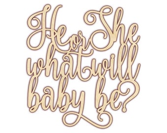 He Or She What Will Etsy