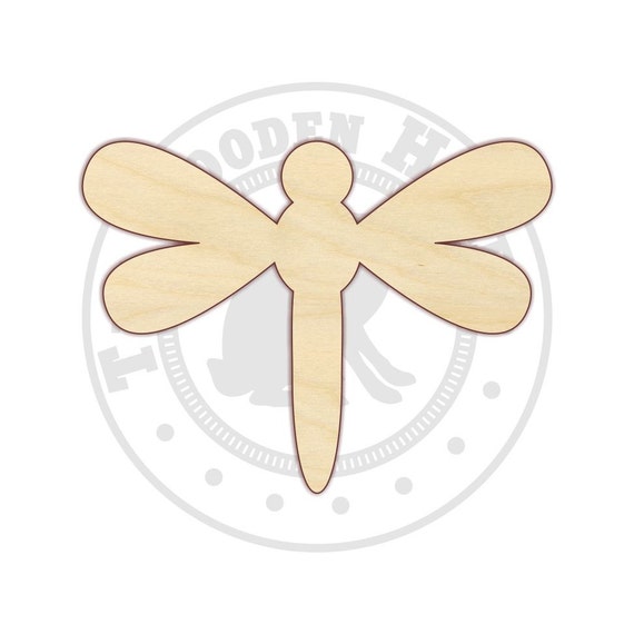 Dragonfly - Laser Cut Out Unfinished Wood Craft Shape BUG75 Dragonfly - Laser Cut Out Unfinished Wood Craft Shape BUG75