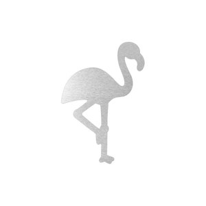 Flamingo Aluminum Blanks - Stamping Blanks - Stamping Supplies - Jewelry - Ornaments - Laser Cut Aluminum Blanks -  170302