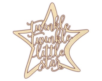 Twinkle Twinkle Little Star - Nursery Decor - Baby Shower - 160582