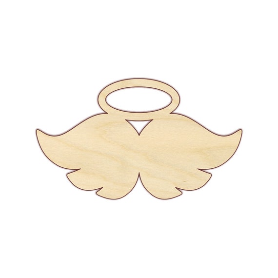 3D Ornament Angel 3 Pieces Laser Cut Out Unfinished Wood ORN160 3D Ornament Angel 3 Pieces Laser Cut Out Unfinished Wood ORN160