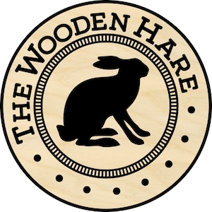 a wooden sign with a dog on it