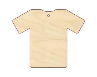 Jersey Ornament Blank - Christmas Ornament - 170202 - Unfinished wood