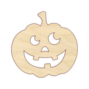 Jack O Lantern - Pumpkin Wood Cutout- 160604