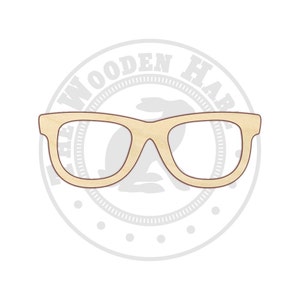 Glasses - Wood Craft Shapes - 170353