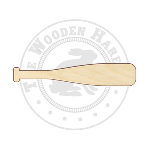 Baseball Bat - Baseball Decor - Baseball Bat Shape - Sports Decor - 170259 - Unfinished Wood Shapes