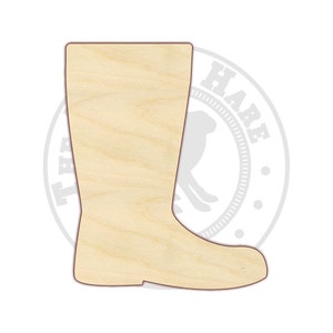 Boot - Rain Boots - Rain Boot - Spring Decor - Wood Craft Shapes - 170374