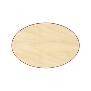 Oval 16&quot;-24&quot; - Wood Cutout  - 170123