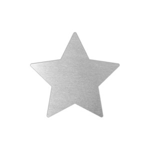 Star Aluminum Blanks - Stamping Blanks - Stamping Supplies - Laser Cut Aluminum Blanks - 170278