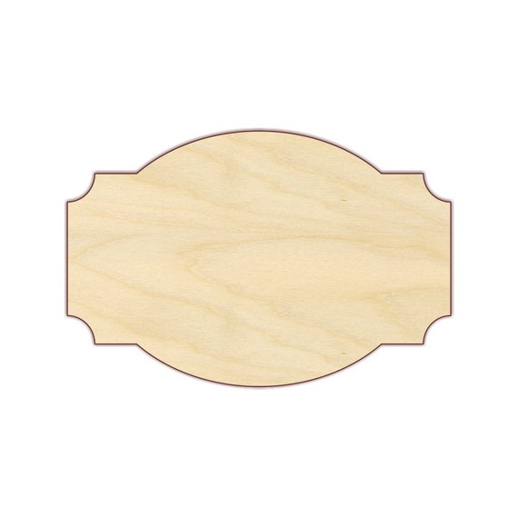 Wood Plaque Wood Sign 170176 Various Sizes Wood Craft Shapes 