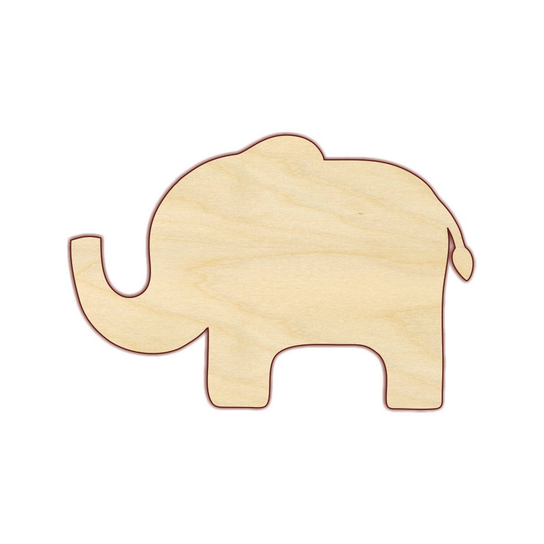 Elephant Wood Cut Out 170289 Nursery Decor Baby’s - Etsy