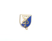 Lyre instrument pin brooch, enamel pin,vintage pin, badge, instruments