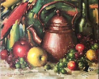 Leon Franks Paints Fruits and Vegetables