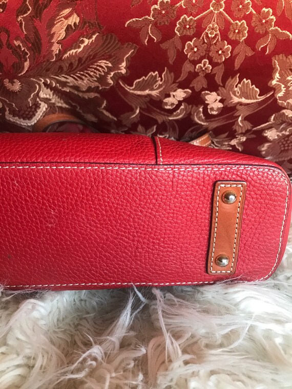 Dooney and Bourke 1975 Red Purse - image 4