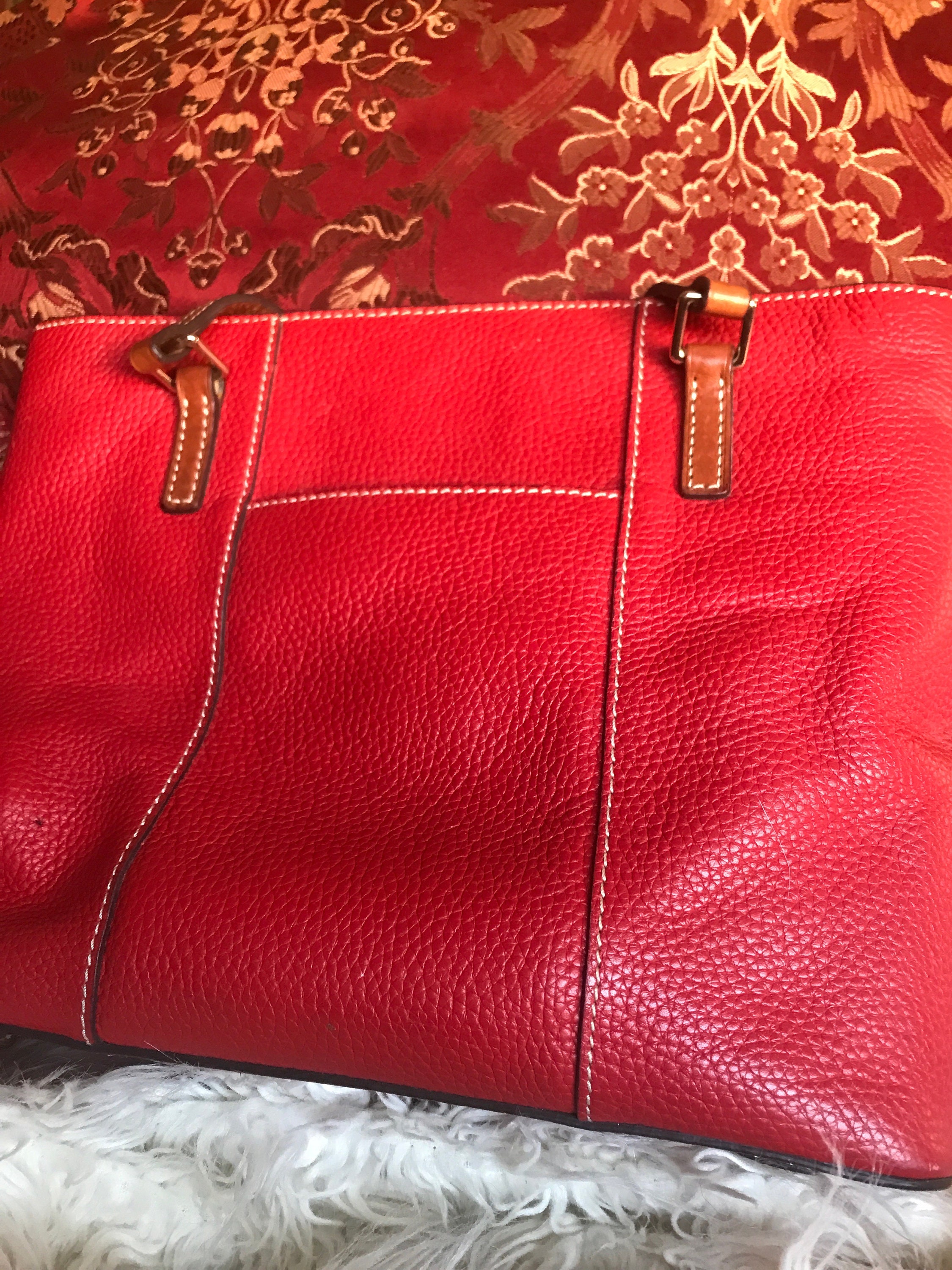 1975 Dooney and Bourke Red Purse Etsy