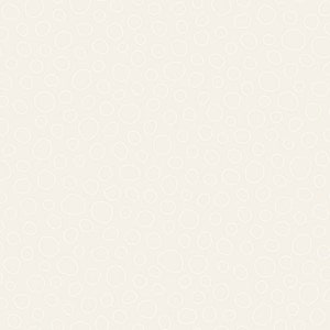 以下が含まれることがあります： 白い背景に、不規則な白い円が繰り返し描かれたシームレスなパターンです。