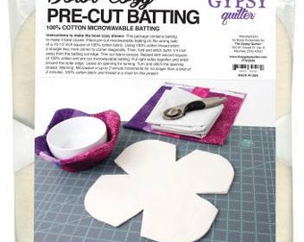 TGQ036, Bowl Cozy Pre-Cut Batting, 8 ct.