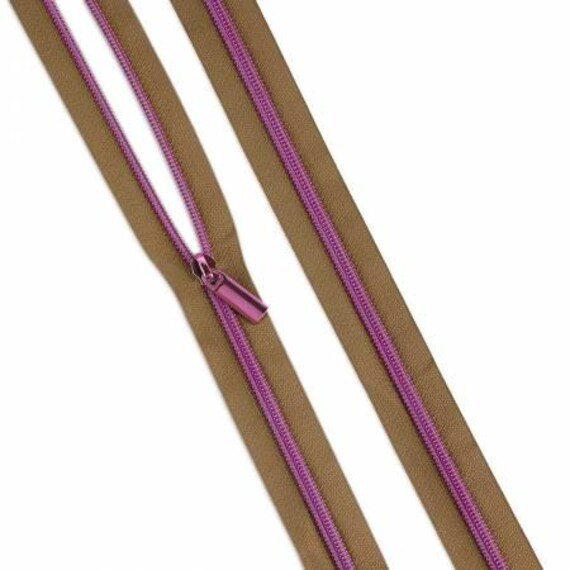 ZBY5C133, Sallie Tomato TAN #5 TULA PINK Bobines/Robines/Traits (Robinet 3 yds/9 traits)