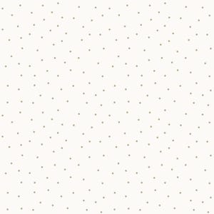 May include: A white background with a pattern of small, evenly spaced, light brown dots.