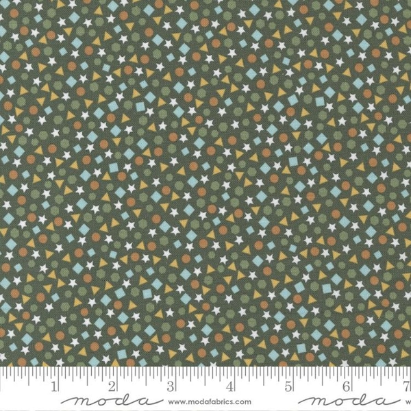 20816-17, ABC XYZ - Dark Green, by Moda, 44/45" wide, sold by the 1/2 yard