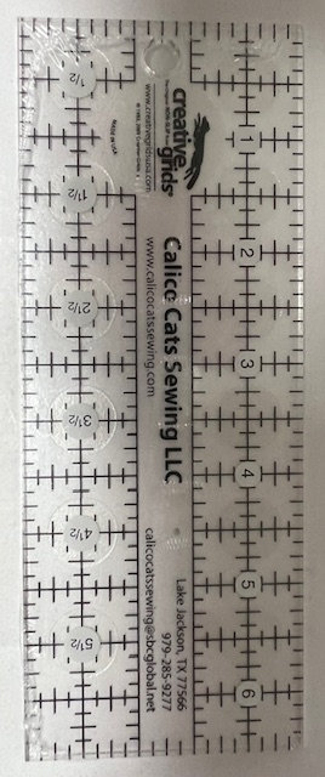Fat Cat Ruler Patterns CGR2X6 Calico Cats Sewing Ruler - Etsy