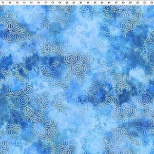 14JYQ-1, Prism - Stitching - Blue, 44"/45" wide, sold by the 1/2 yard, for In The Beginning Fabrics