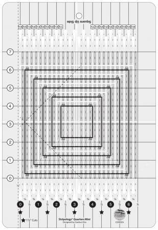 Creative Grids Stripology Mini Quilt Ruler