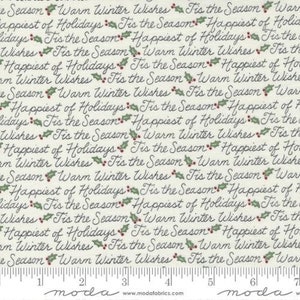56036-11 Holly Berry Tree Farm by Moda, sold by the 1/2 yard