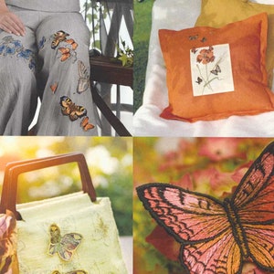 Husqvarna Most Popular Butterflies Embroidery Album CD