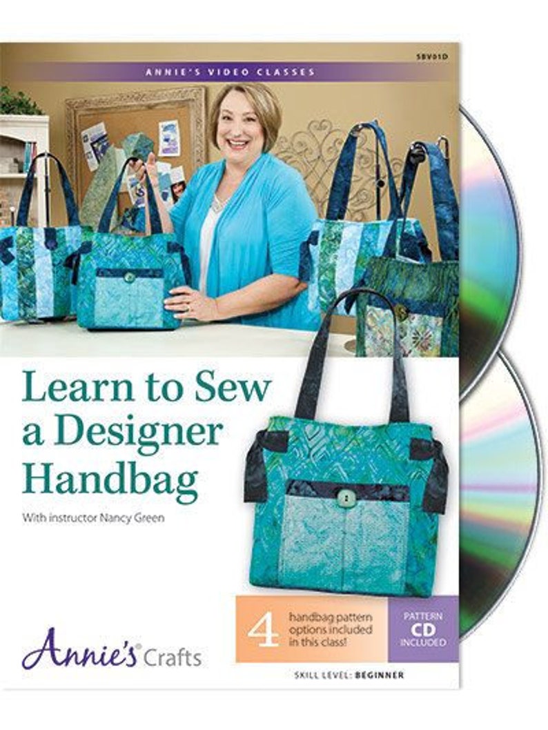 Learn to Sew a Designer Handbag by Annie's Crafts, DVD Etsy