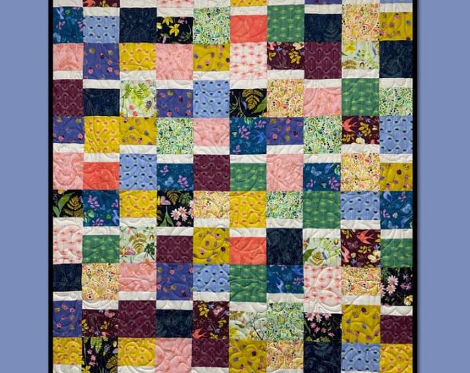 San Julian - Quilt Pattern, Finished Size Approx. 54" X 72", From Villa ...