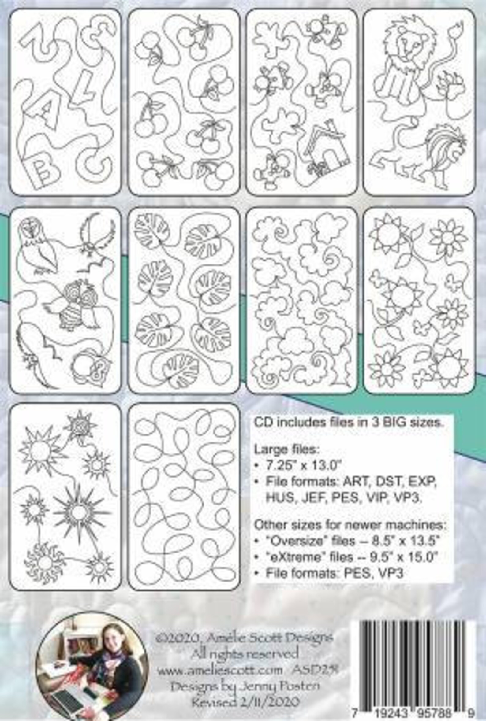 Amelie Scott Edgetoedge Jumbo Pack 2 Digital Download Etsy