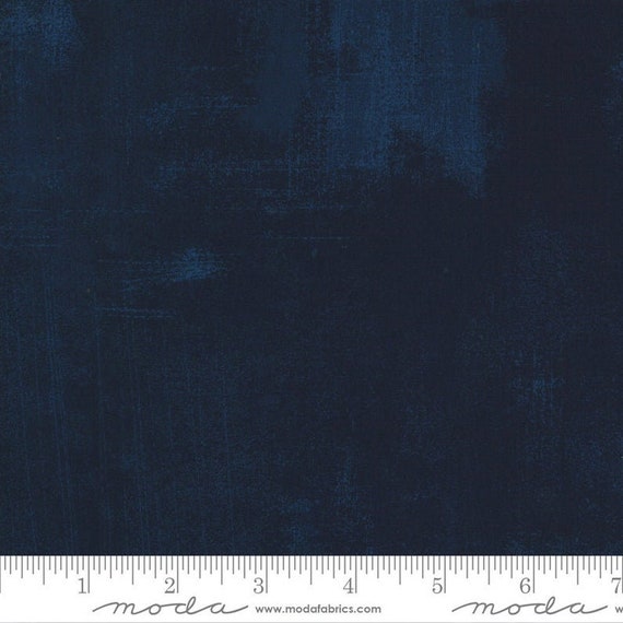 Moda Grunge True Blue Fabric 30150558 Sold by the 1/2 Yard Etsy