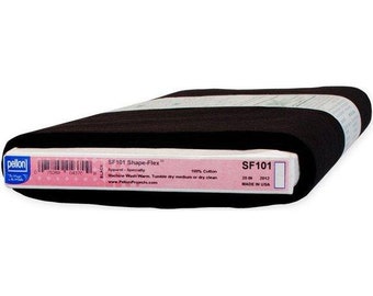 Black Shapeflex FS101, Sold by the Yard