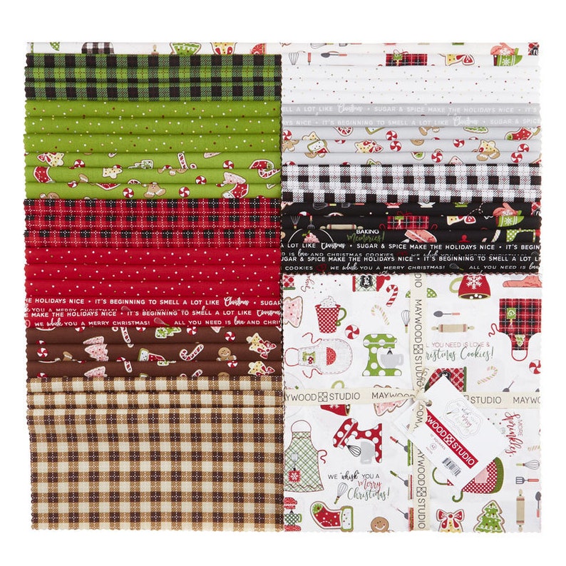KimberBell Fabric Kit We Whisk you a Merry Christmas Etsy