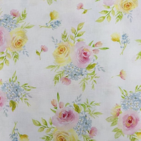 232SEW-1, Celebrate the Season - Spring Posies, 44"/45" wide, sold by the 1/2 yard, for In The Beginning Fabrics