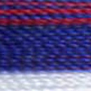 May include: A woven fabric textile featuring horizontal stripes in alternating colors. The pattern consists of a wide band of deep blue, a thinner stripe of vibrant red, and a solid white section at the bottom, all displaying a textured weave.