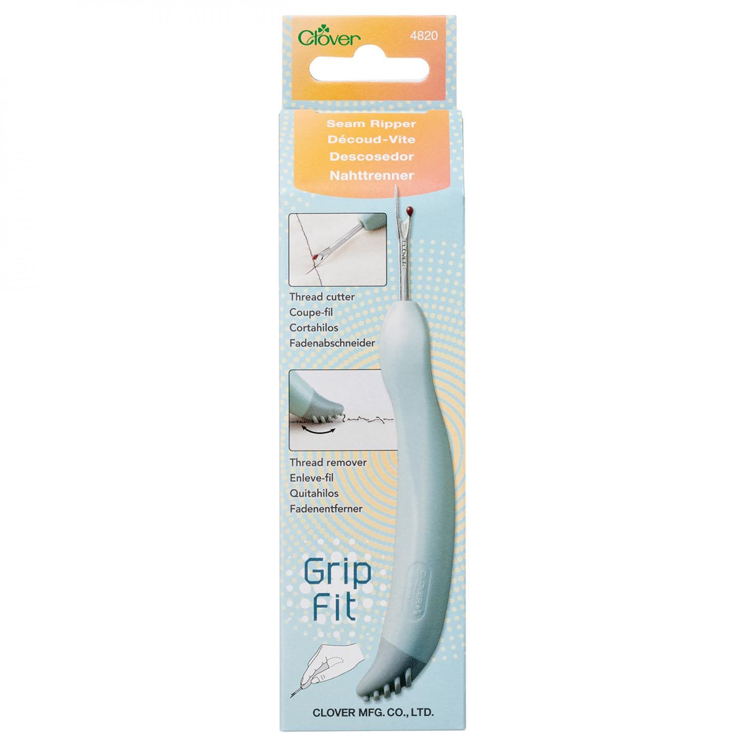 4820CV Clover Grip Fit Seam Ripper