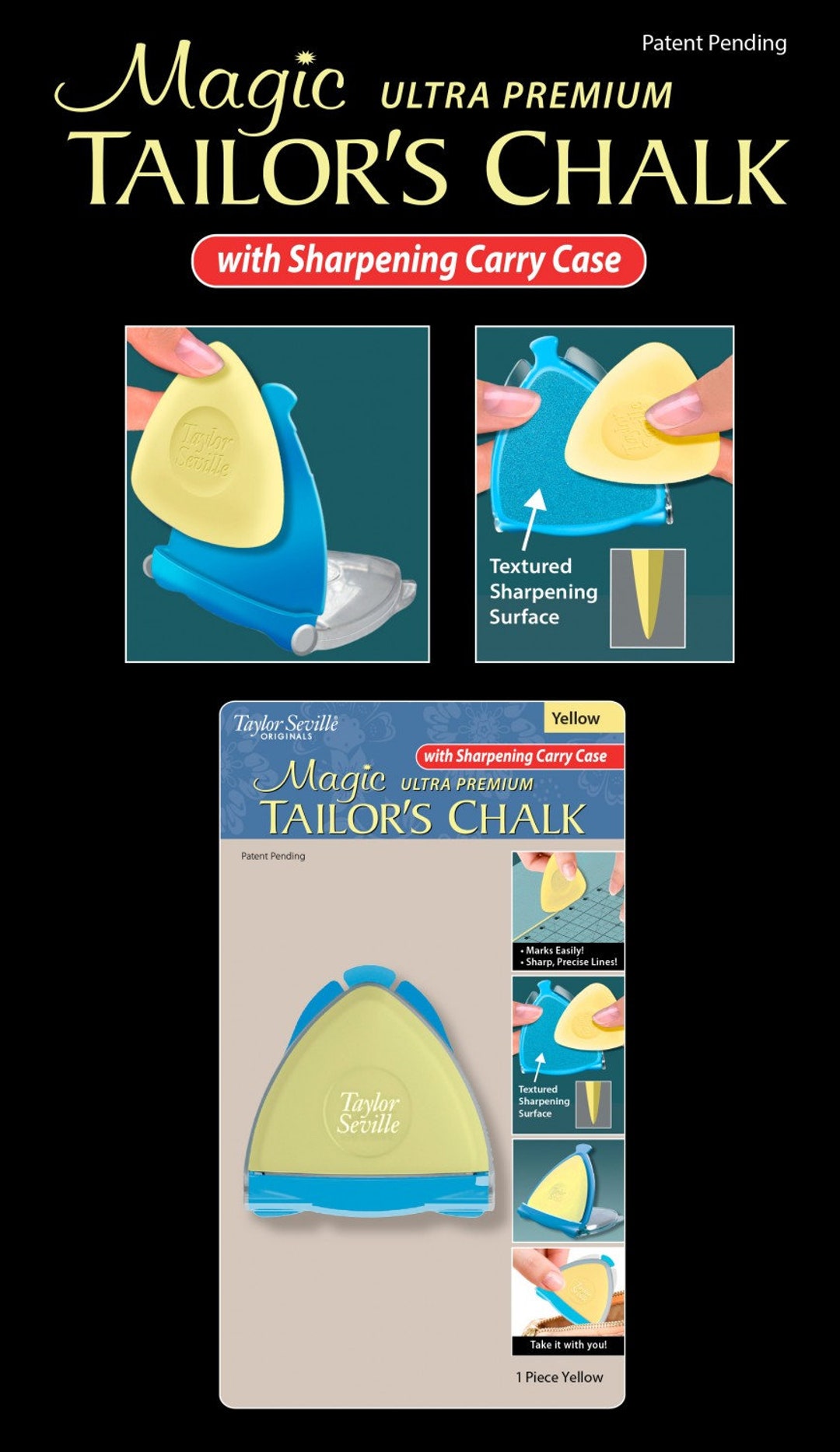 Ultra Premium Tailors Chalk Yellow by Taylor Seville 