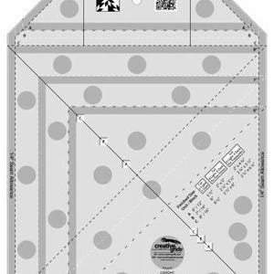 CGRDH7 Hunter's Star Trimm-Werkzeug von Deb Heatherly und Creative Grids