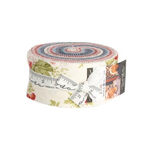 14940-JR, Isabella Jelly Roll, 40 -- 2.5&quot; x 42&quot; strips of fabric, by Moda