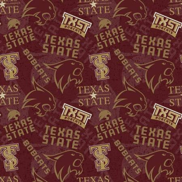 TXS-1178, Texas State Fabric, 43"/44" wide, sold by the 1/2 yard, for Sykel Enterprises