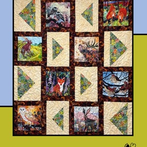 Seasoning - Quilt Pattern, finished size approx. 42&quot; x 48&quot;, from Villa Rosa Designs