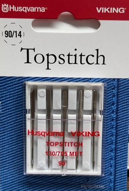 Nähmaschinennadeln Größe 90 (14) – 10 Stück, Kugelspitze | Universal Für Baumwolle & Jersey
