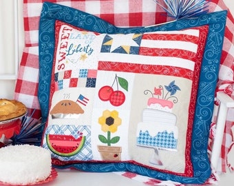 Sweet Land of Liberty Pillow KIT (fabric & embellishments!) by Kimberbell