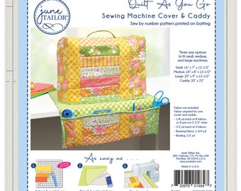 JT-1484, Quilt As You Go Sewing Machine Cover and Caddy KIT