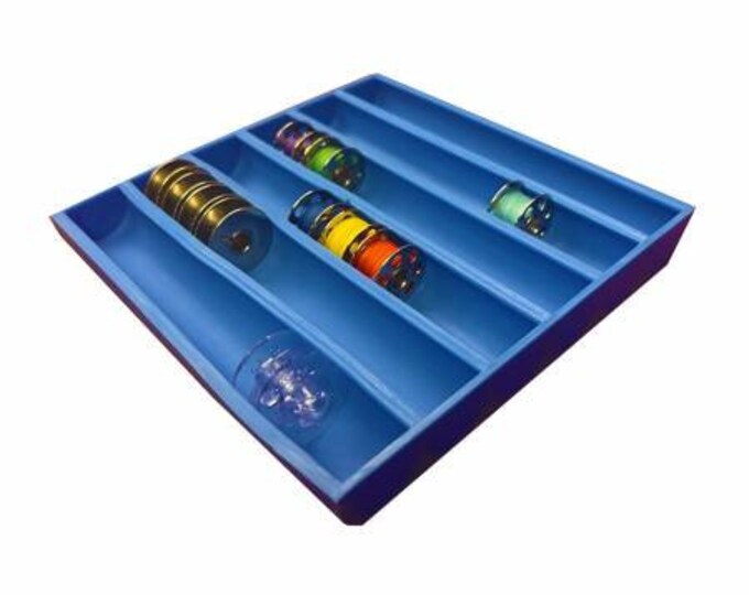 Bobbin Storage Box 32 Sewing Machine Bobbins Prym 611980 Navy Etsy